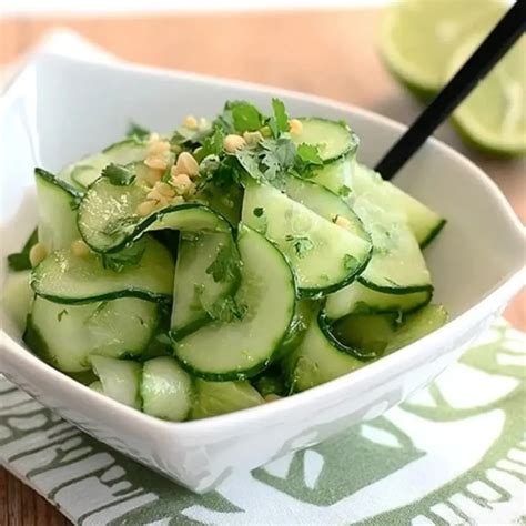 Thai Cucumber Salad: A Refreshing and Flavorful Side Dish - Superb Recipe