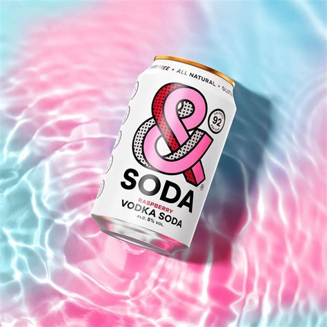 Raspberry Vodka, Vodka Soda, Product Shot, All Natural, Calorie ...