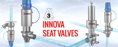 3-A certified INNOVA seat valves - INOXPA news