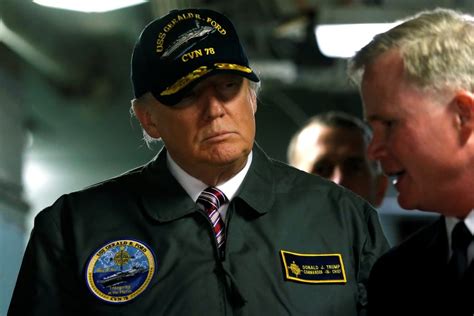 Trump announces plans for new navy warships to be known as ‘Trump-class’