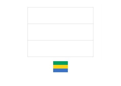 Flag of Gabon coloring page - Free coloring sheets - coloring1.com