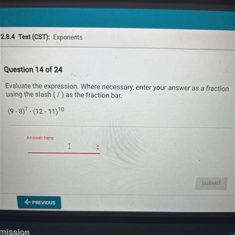 (9-8) 7 - (12-11) 10 as a fraction - brainly.com