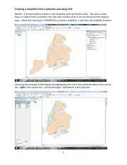 ArcMap File Clip Shapefile 的图像结果