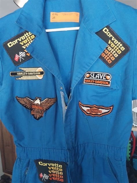 Harley-Davidson Mechanic VTG Medium Coveralls Sewn P… - Gem