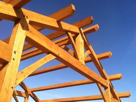 Image result for Timber Frame Post to Beam Connection