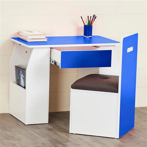 Buy Helios Oregon Kids Study Table and Chair Set - Blue from Helios by ...