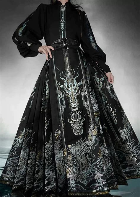 Prince of Lan Ling | Modern Unisex Ma Mian Skirt (兰陵王) – NewMoonDance