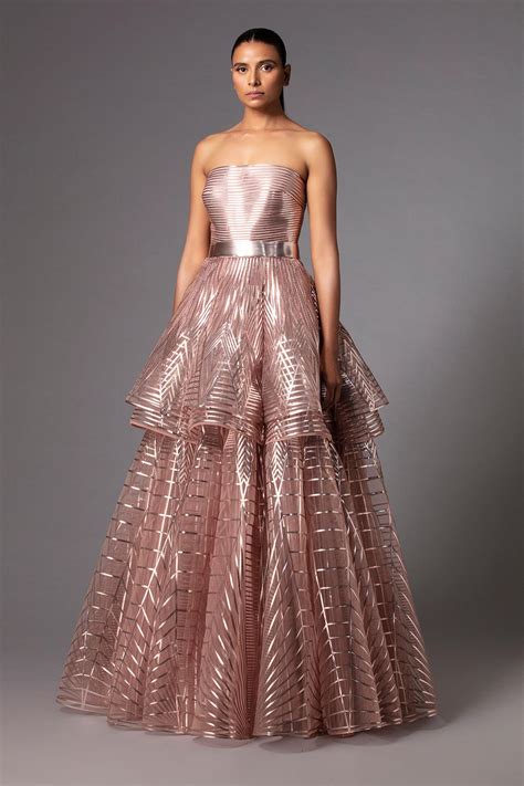Upgrade Your Wedding Wardrobe With These Latest Metallic Gown Designs
