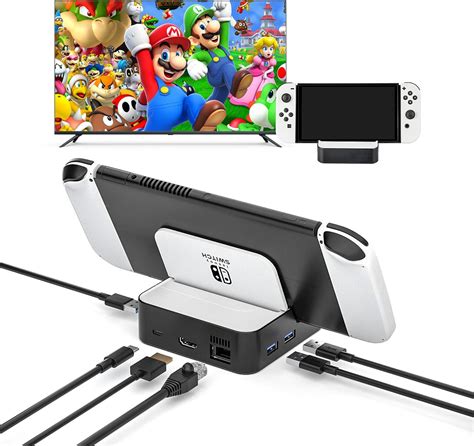 Switch TV Dock, Aukuoy Docking Station für Nintendo Switch/Switch OLED ...