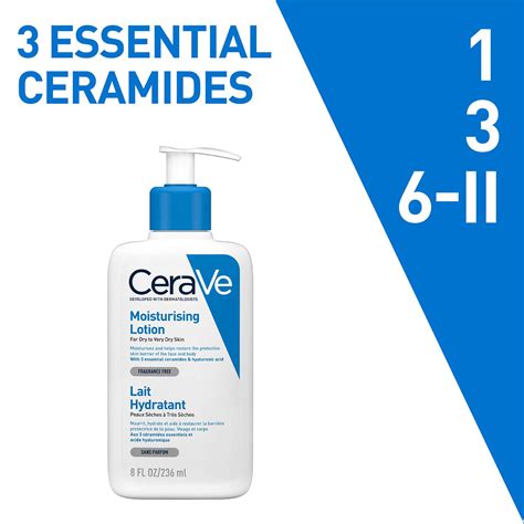 Buy CERAVE MOISTURIZING LOTION FOR DRY TO VERY DRY SKIN - 236ML Online ...