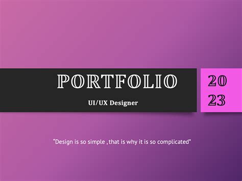 Image result for UI/UX Portfolio Cover Image