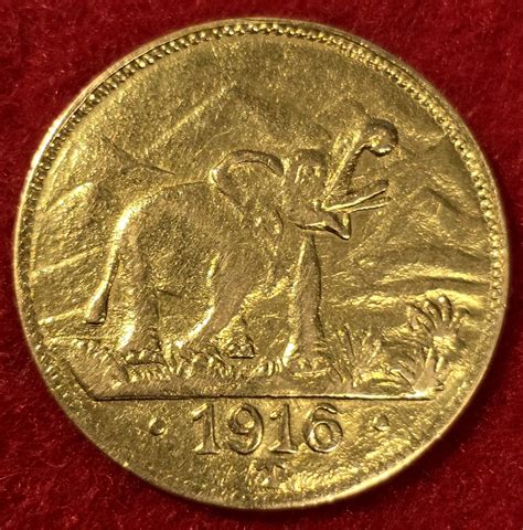 Deutsch Ostafrika DOA German Eastafrica 15 Rupien Rupees 1916 Tabora ...