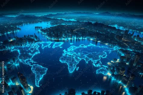 Blue World Map Transparent 的图像结果