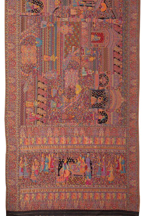 Luxurious Kashmir Kani Sarees | Pashmina Silk Sarees – Avishya.com