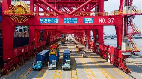 宁波舟山港今年集装箱吞吐量已超去年全年总量_生产_联运_外贸