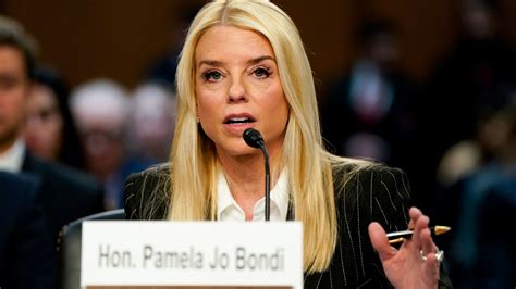 Trump nominees face Senate confirmation hearings: AG pick Bondi ...