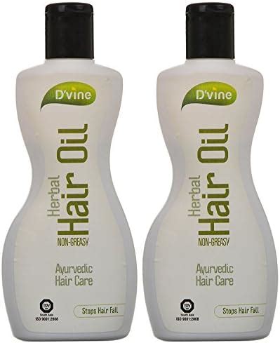 Buy D'Vine Herbal Hair Oil, 300 ml (Pack of 2) Online at Low Prices in ...