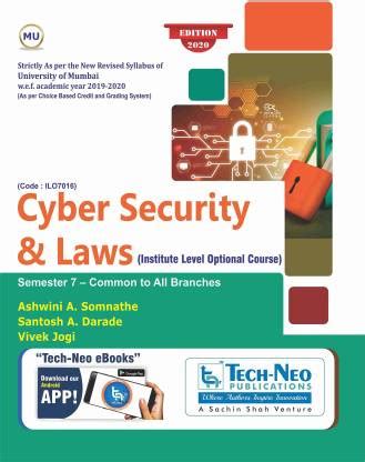 Cyber Security And Laws (Common To All Sem 7 Mumbai University): Buy ...