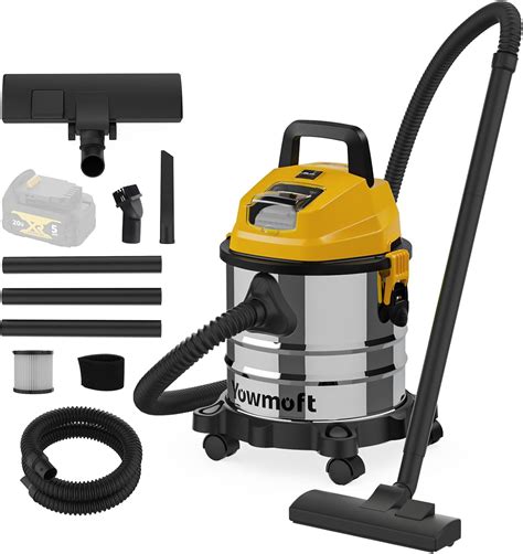 4 Gallon Cordless Shop Vac Compatible with Dewalt 20V Battery, Cordless ...