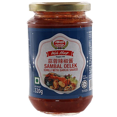 Buy Woh Hup Sambal Oelek 320 Gm Online at the Best Price of Rs 260 ...