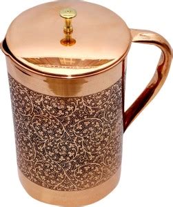 Indian Craft Villa 2000 L Copper Water Jug Price in India - Buy Indian ...