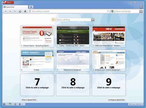 Opera 10.60 brings the latest and greatest Opera to Windows, Linux and Mac