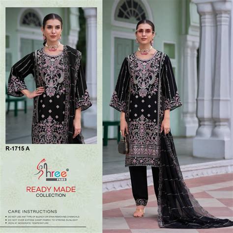 Shree R 1715 Ready Made Pakistani Salwar Suits Collection