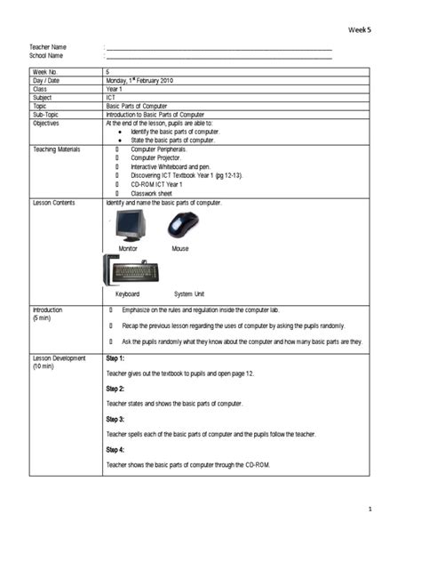 Image result for Lesson Plan for Computer Teachers