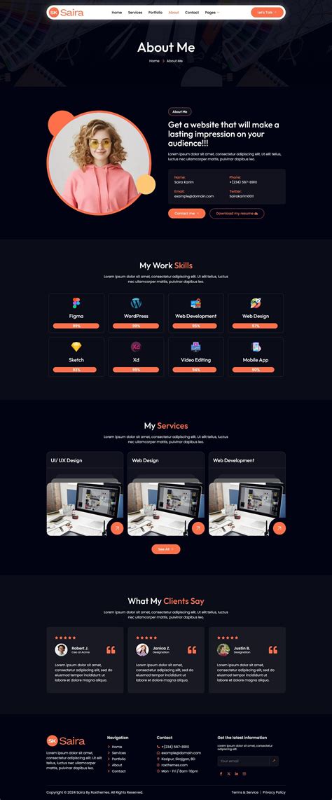 Portfolio Flow Studio | Plans de conception web, Mise en page portfolio ...