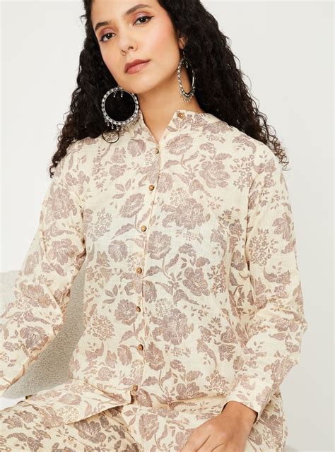 Buy Women Floral Print Straight Kurta Set Online at just Rs. 999.0 ...