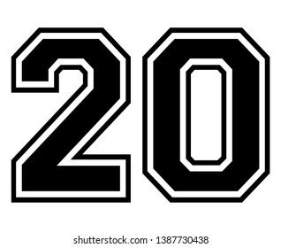 20 Number - Number 20 Meaning : Matching numbers and words to 20 find ...
