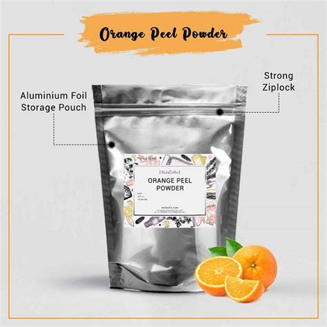 Buy Orange Peel Powder Online at Best Price in India | Orange Powder ...