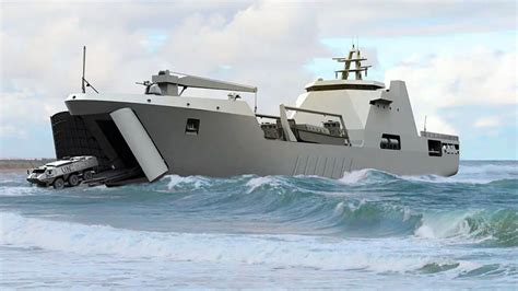 Корпус морской пехоты США и NAVSEA представили проект LSM на базе LST ...
