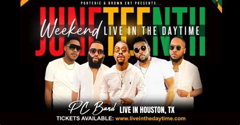 PC BAND LIVE IN HOUSTON, TX, Warehouse Live, Houston, 22 June 2024 ...