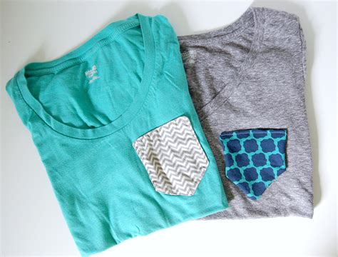 DIY Pocket Tee · How To Make A Pocket T Shirt · Sewing on Cut Out + Keep