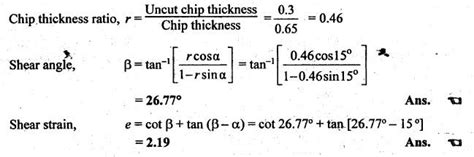 solved anna university problems on cutting forces - Mechanics of Metal ...