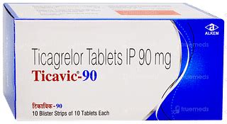 Ticavic 90 MG Tablet | Order TICAVIC 90 MG TABLET 10 Online at Truemeds