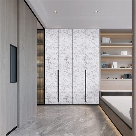 Caltero Marble Wallpaper Peel and Stick White Black India | Ubuy