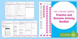 KS1 SATs Spelling Lists, Practice - Activity Booklet