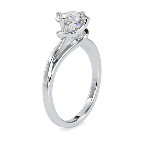 Hammy 1.20ct Solitaire Round Engagement Lab Diamond Ring | Fiona Diamonds