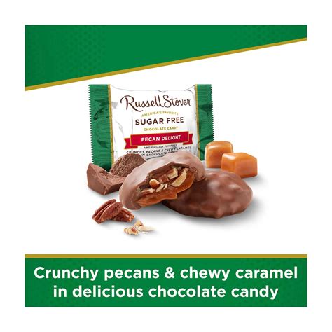 Buy RUSSELL STOVER Sugar Free Pecan Delight Chocolate Candy, 2.4 oz ...