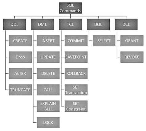 DDL, DQL, DML, DCL and TCL Commands - Database Management System (DBMS ...