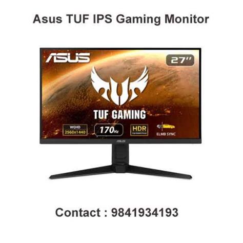 Asus TUF 27 inch IPS Gaming Monitor price in hyderabad, chennai|Asus ...
