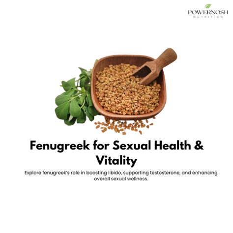 Fenugreek for Libido & Testosterone: Natural Benefits – POWERNOSH NUTRITION