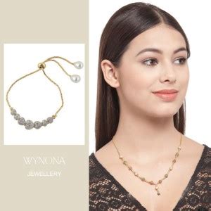 Temora Brass Gold-plated Gold Jewellery Set Price in India - Buy Temora ...