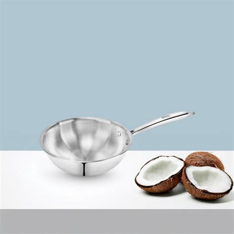 Buy Kenzo Induction Safe Wok - 2000 ML / 9 Inches Online in India | Vaaree