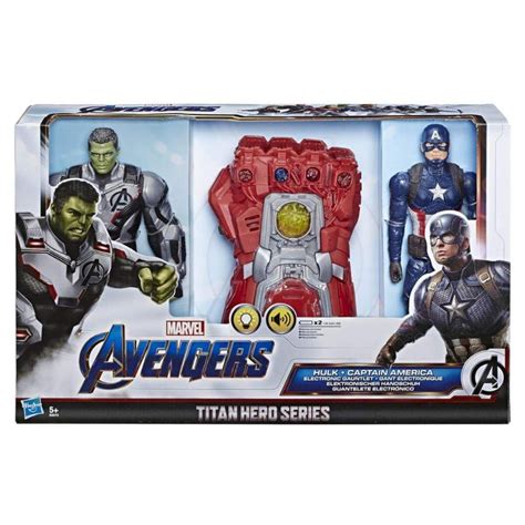 Marvel Avengers: Endgame Hulk Captain America Electronic Gauntlet — Toycra
