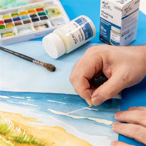 Masking Fluid Premium 120ml | Preserve White Spaces in Watercolor