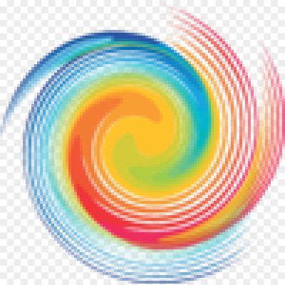 Spiral Rainbow Transparent Images - Pngsource