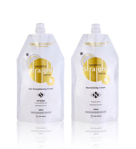 Straightening Cream Intense & Neutralizing Cream – Cabelo Chave
